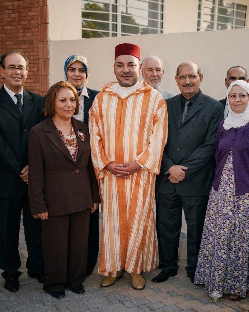 Sidi Abdelkrim Mrabti, photo de groupe officielle